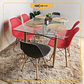 Mesa Crox 140x80cms + 6 Sillas Eames - Miniatura 3