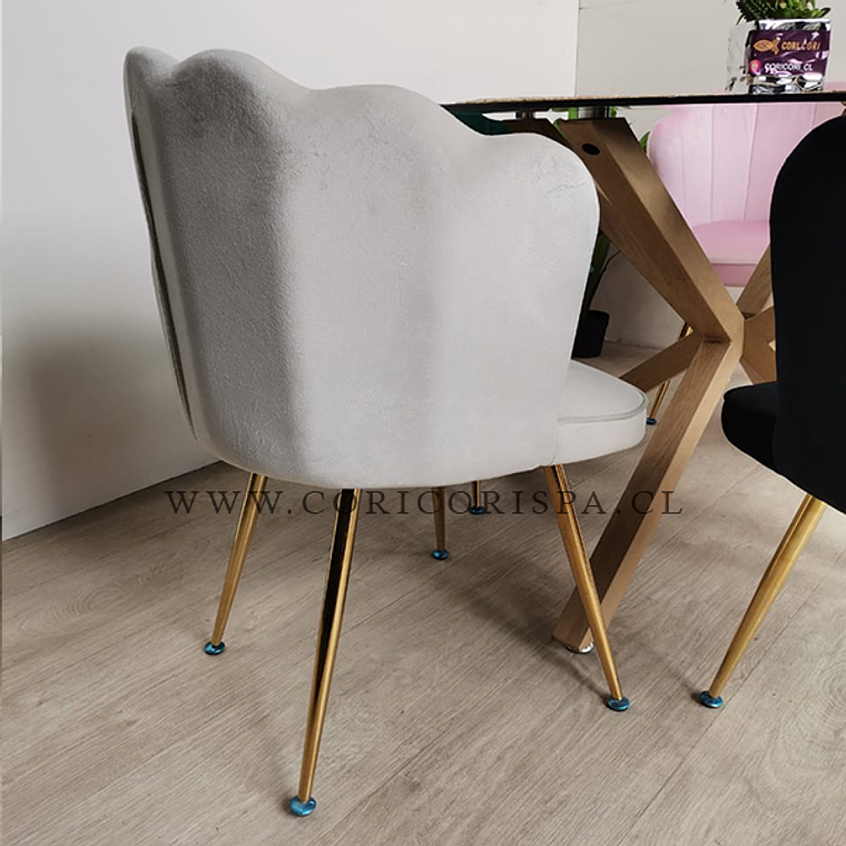 Comedor Mesa Warwick 100cms + 5 Sillas Corona 2