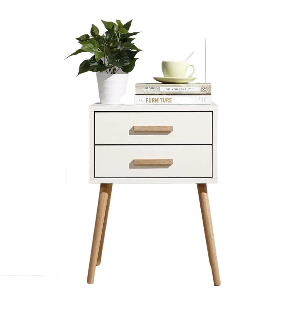 Velador Eames Doble Blanco