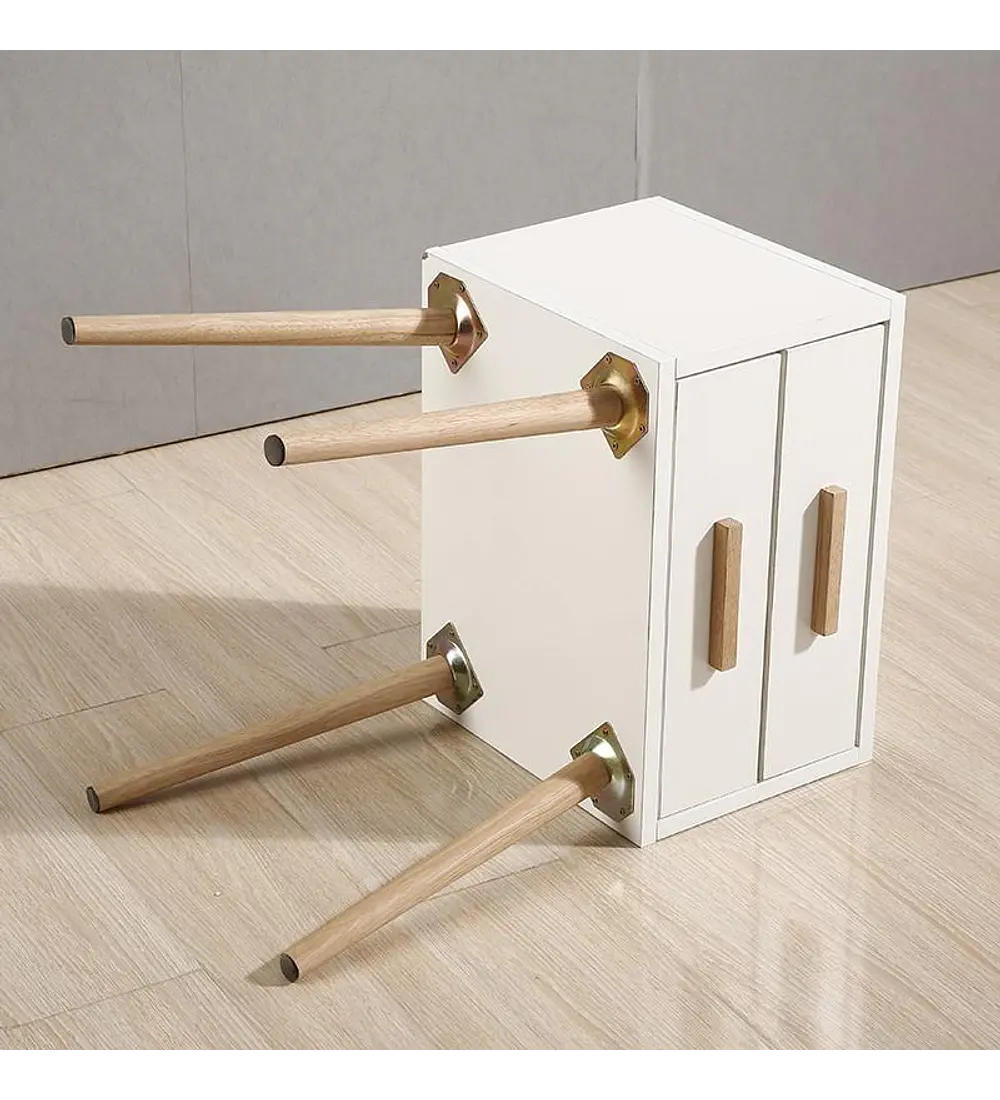 Velador Eames Doble Blanco
