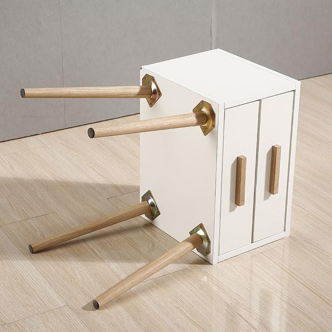 Velador Eames Doble Blanco 4