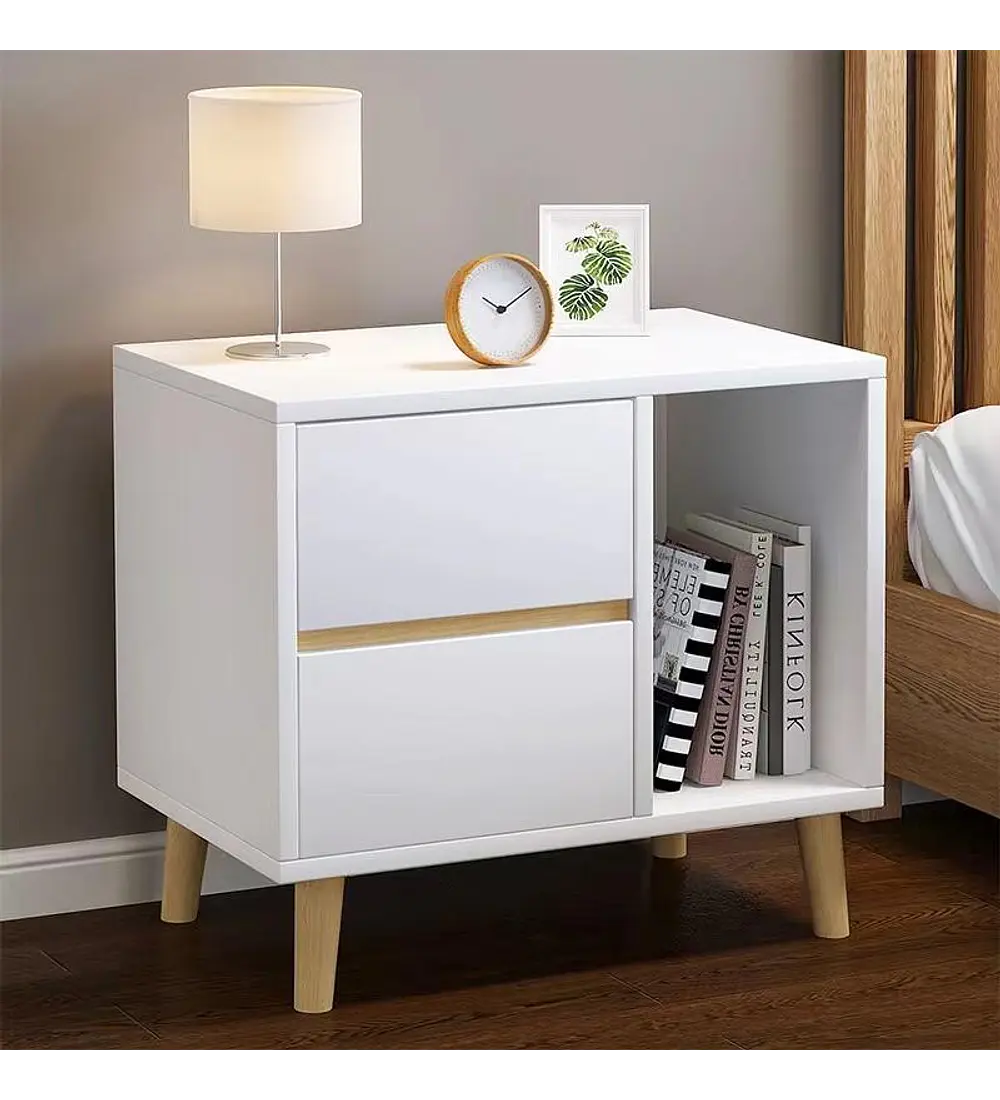 Velador Nordic Elegance Blanco