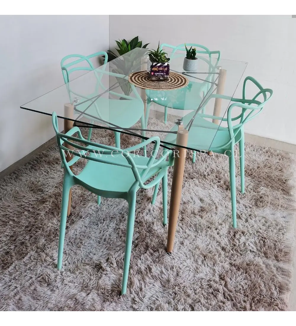 Mesa Crox 140x80cms + 4 Sillas Master