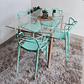 Mesa Crox 140x80cms + 4 Sillas Master - Miniatura 1