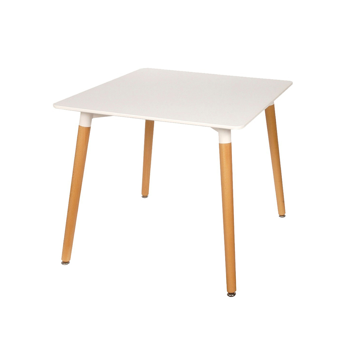 Comedor Mesa Cuadrada 80x80 + 4 Sillas Master 9