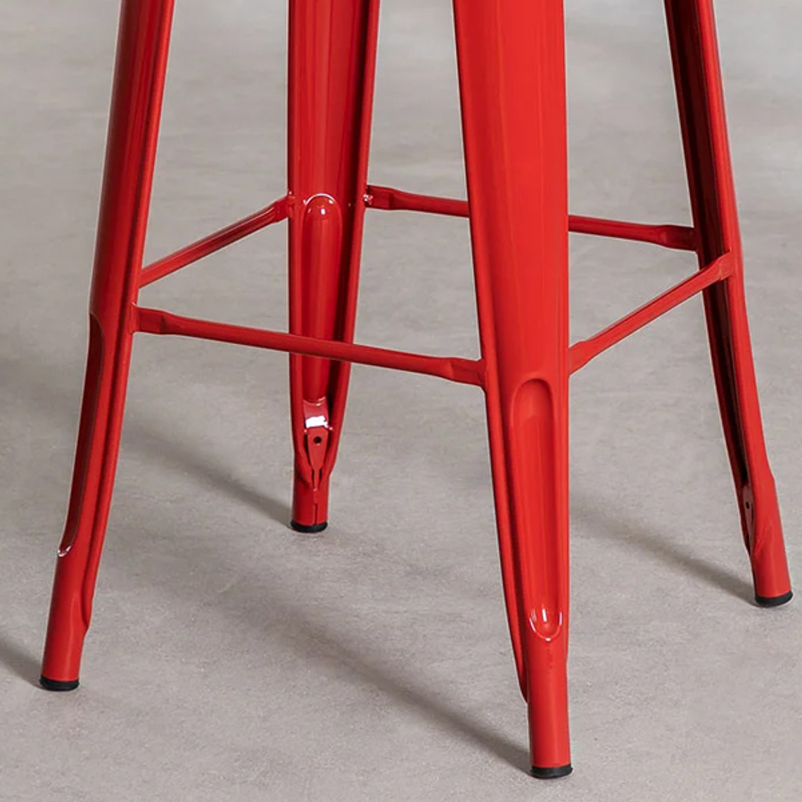 Taburete Tolix Industriales (asiento de Madera 63/64CMS) 7