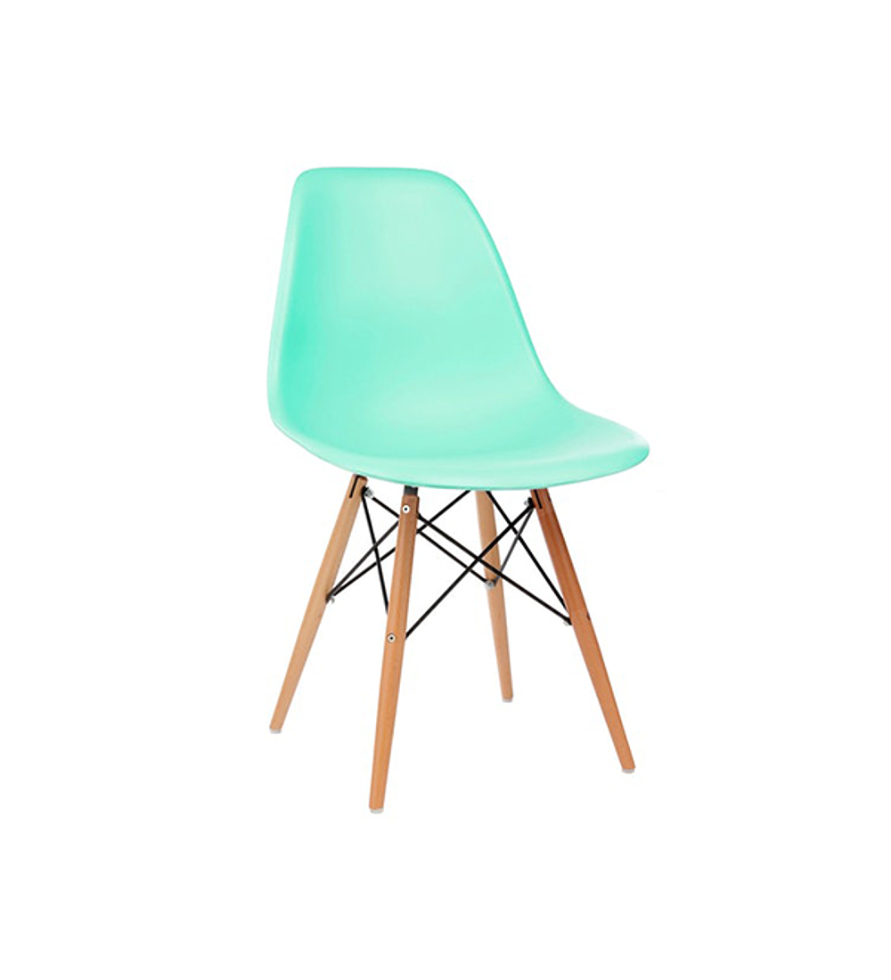 Comedor Warwick 120cms + 4 sillas eames 