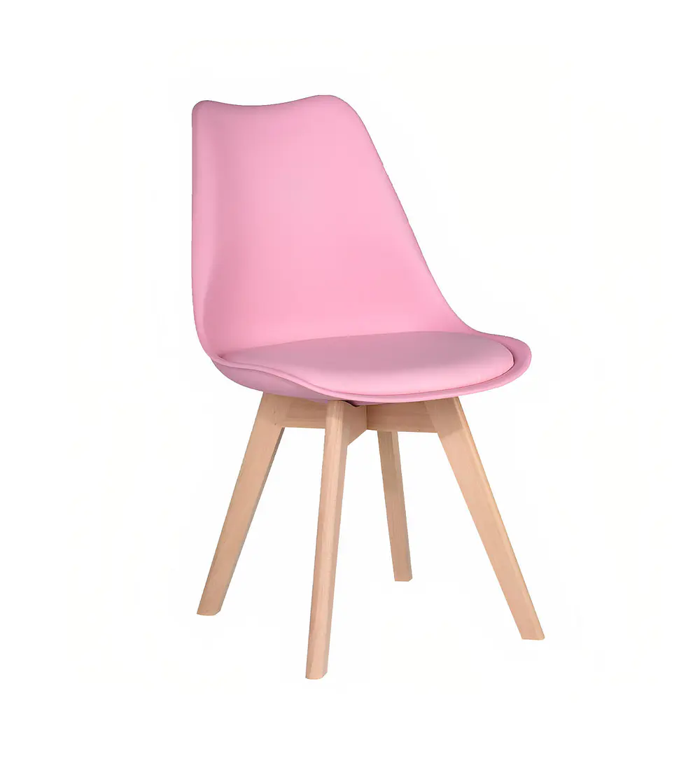 Comedor Mesa Wood 120cm + 4 Sillas Tulip  