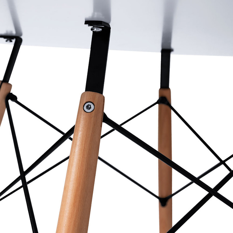 Mesa Wood Eames 100cm 4