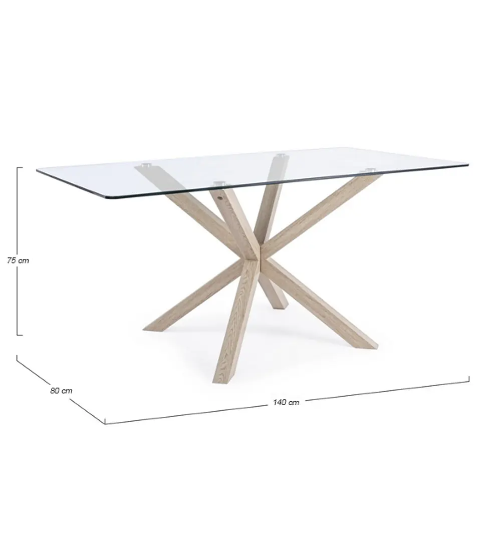 Mesa Madrid 140x80cms 