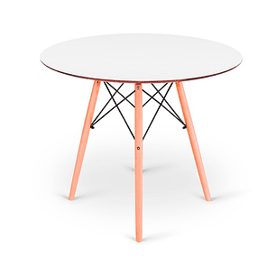 Mesa Eames Redonda 80cms 