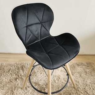 Taburete Mariposa Deluxe negro