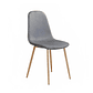 Silla Scoop Wood Velvet - Miniatura 1