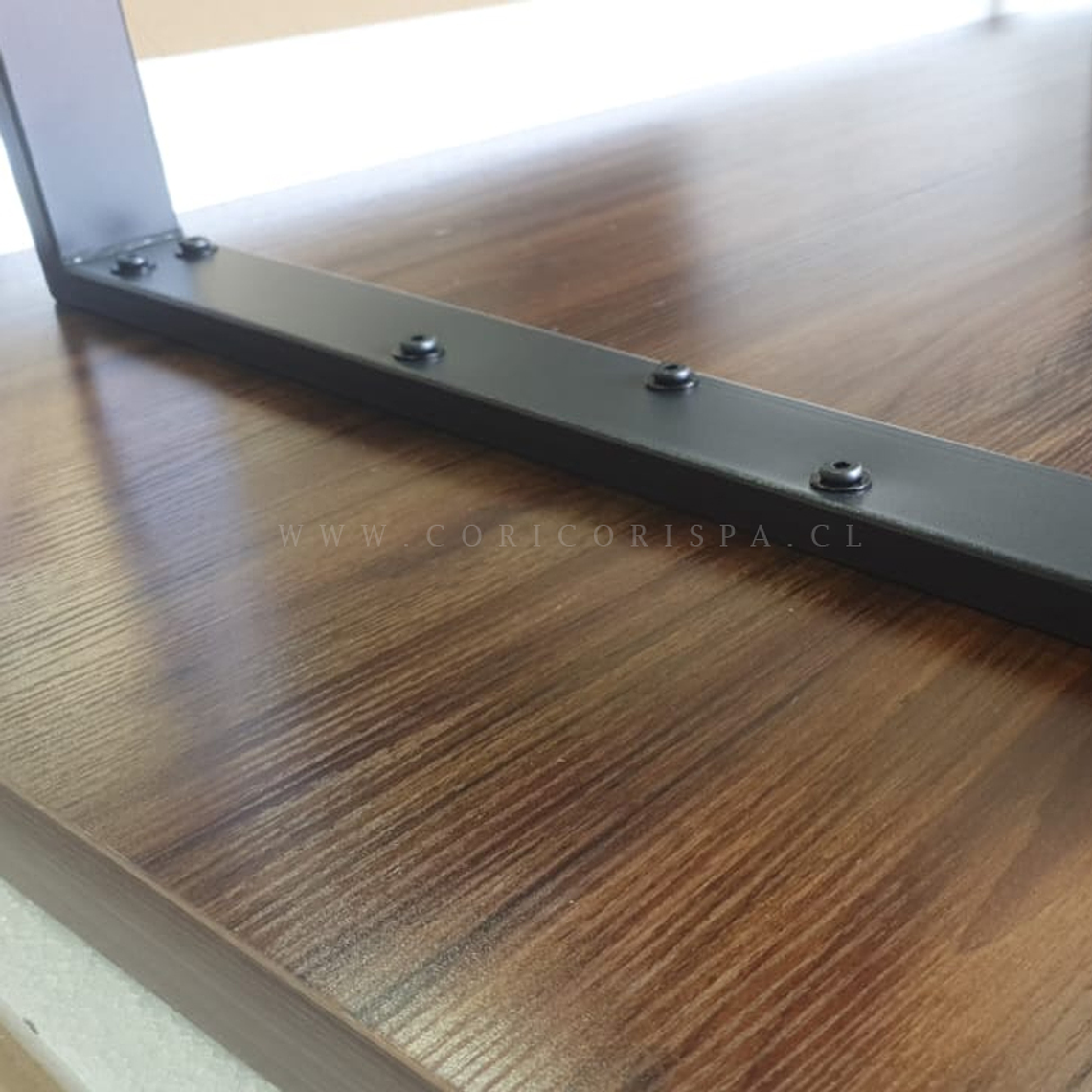 Mesa de Comedor Estilo Industrial 140x90 5