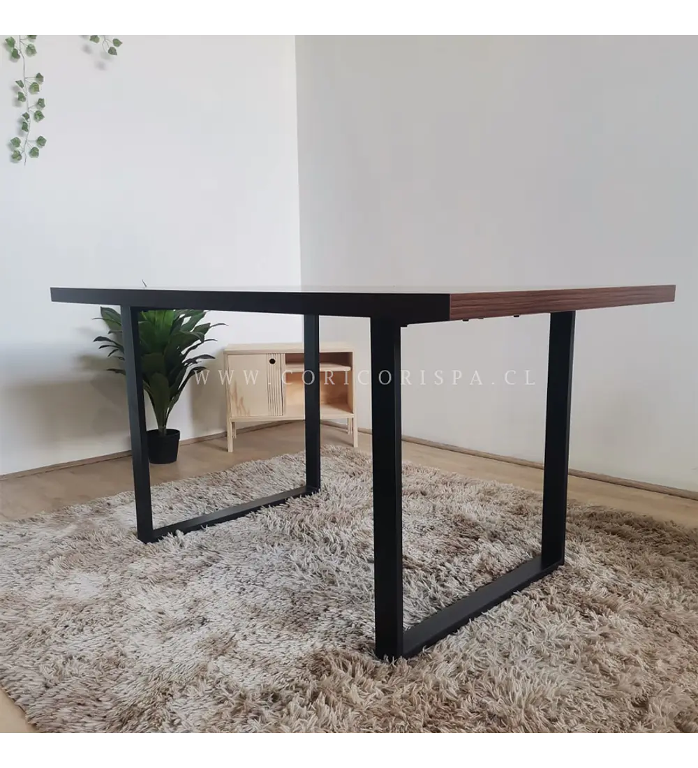 Comedor Industrial 140x90 + 4 Sillas Tolix
