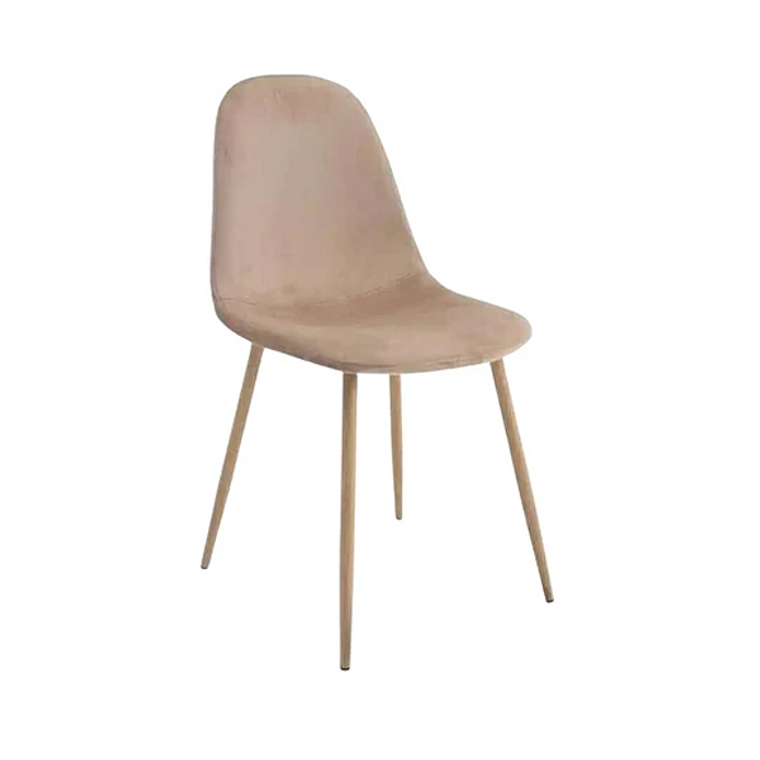 Silla Scoop Wood Velvet 2