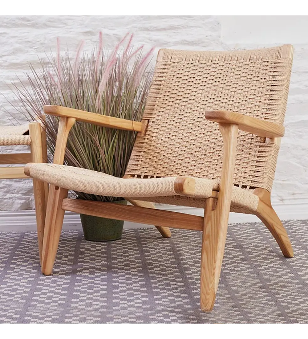 Butaca Sitial Danesa Wegner - Madera