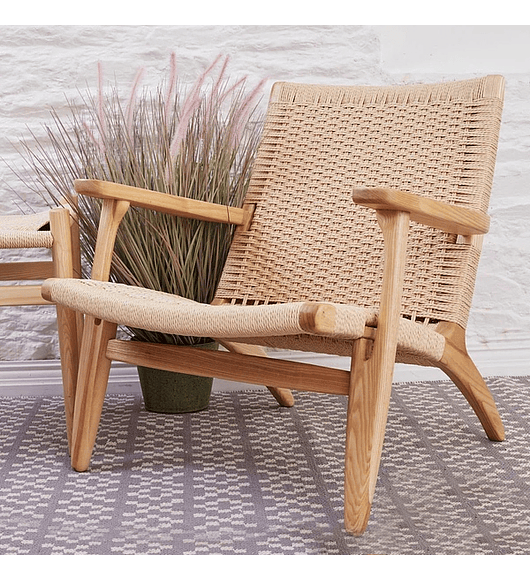 Butaca Sitial Danesa Wegner - Madera