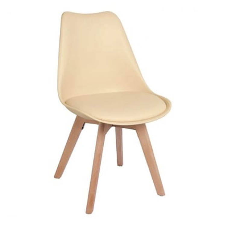 Comedor Rubi 120x80cms + 6 Sillas Tulip 19