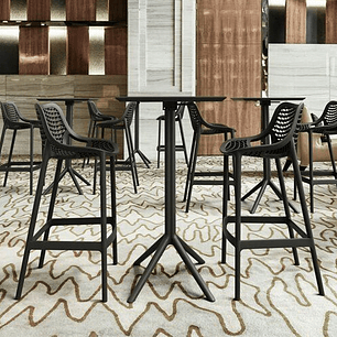 Taburete Piso de Bar Terraza Air Berlín 77cms