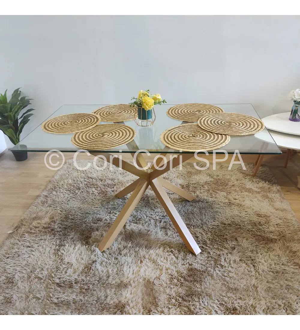 Comedor Madrid 140x90cms + 4 Sillas Amelia