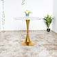 Comedor Mesa Tulip Gold 100cm + 4 Sillas Mariposa Velvet  - Miniatura 6