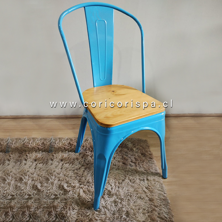 Comedor Mesa Expandible (100 - 180cms) +  4 Tolix Madera 4