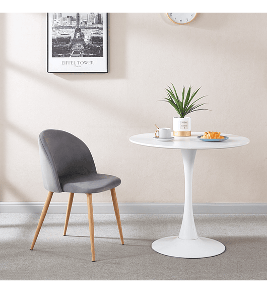 Silla Nordica Bread - Gris