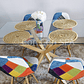 Comedor Madrid 140x80cms  + 4 Sillas Eames Patchwork  - Miniatura 4