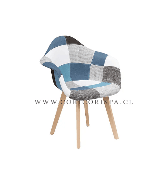 Butaca Patchwork Wood