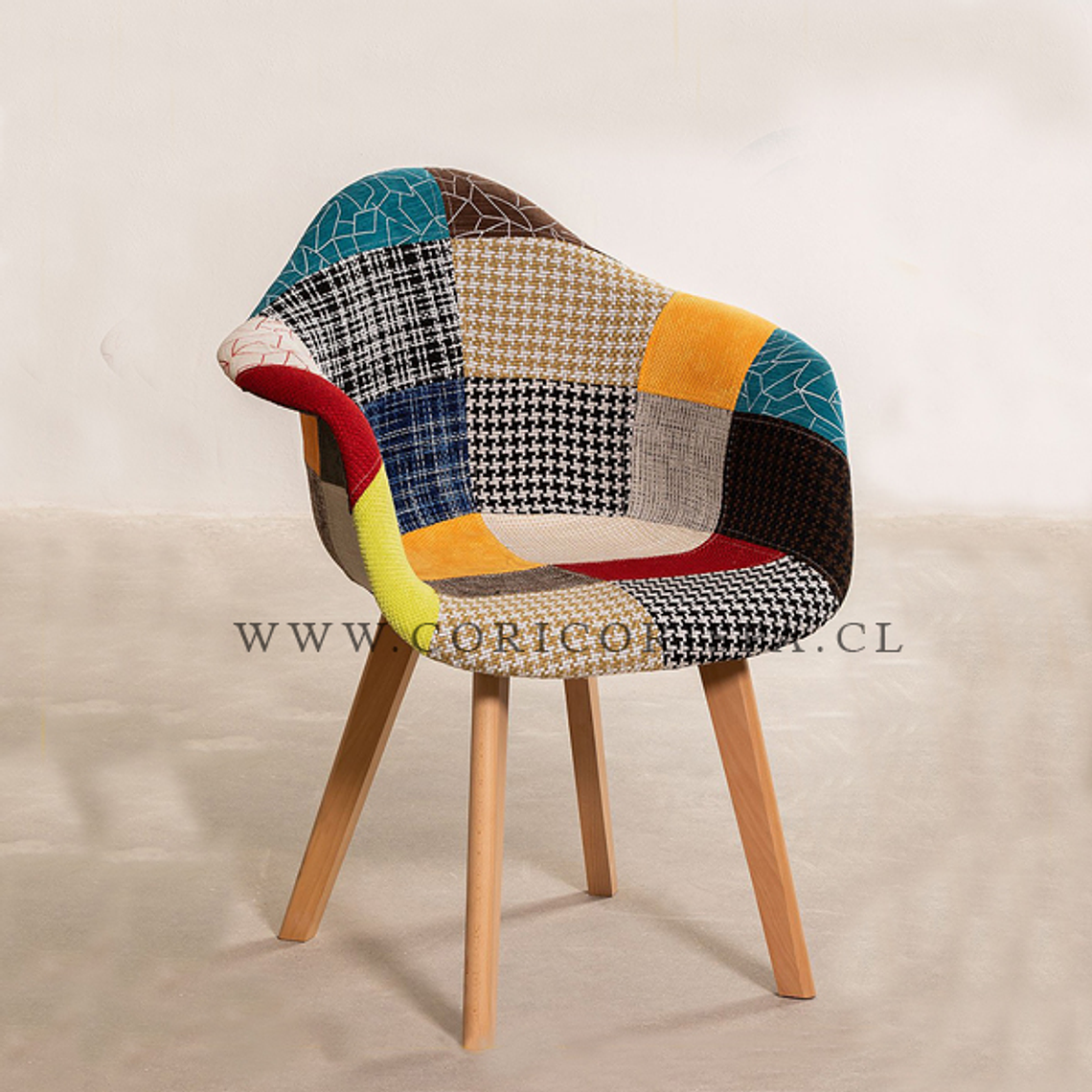 Butaca Patchwork Wood 3