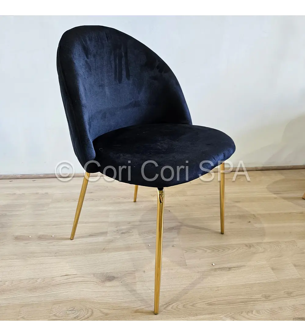 Comedor Warwick 120cm + 4 Sillas Bread Gold 