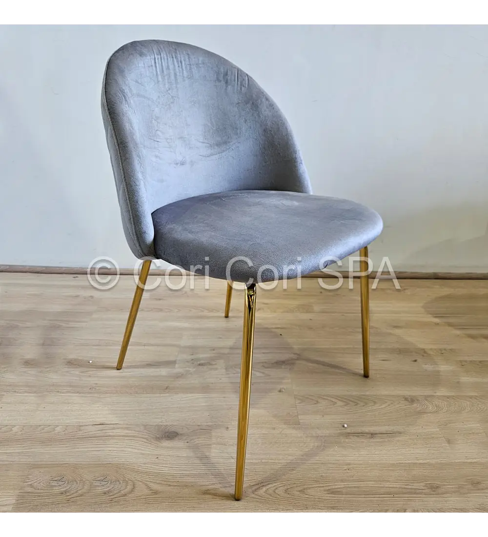 Comedor Warwick 120cm + 4 Sillas Bread Gold 