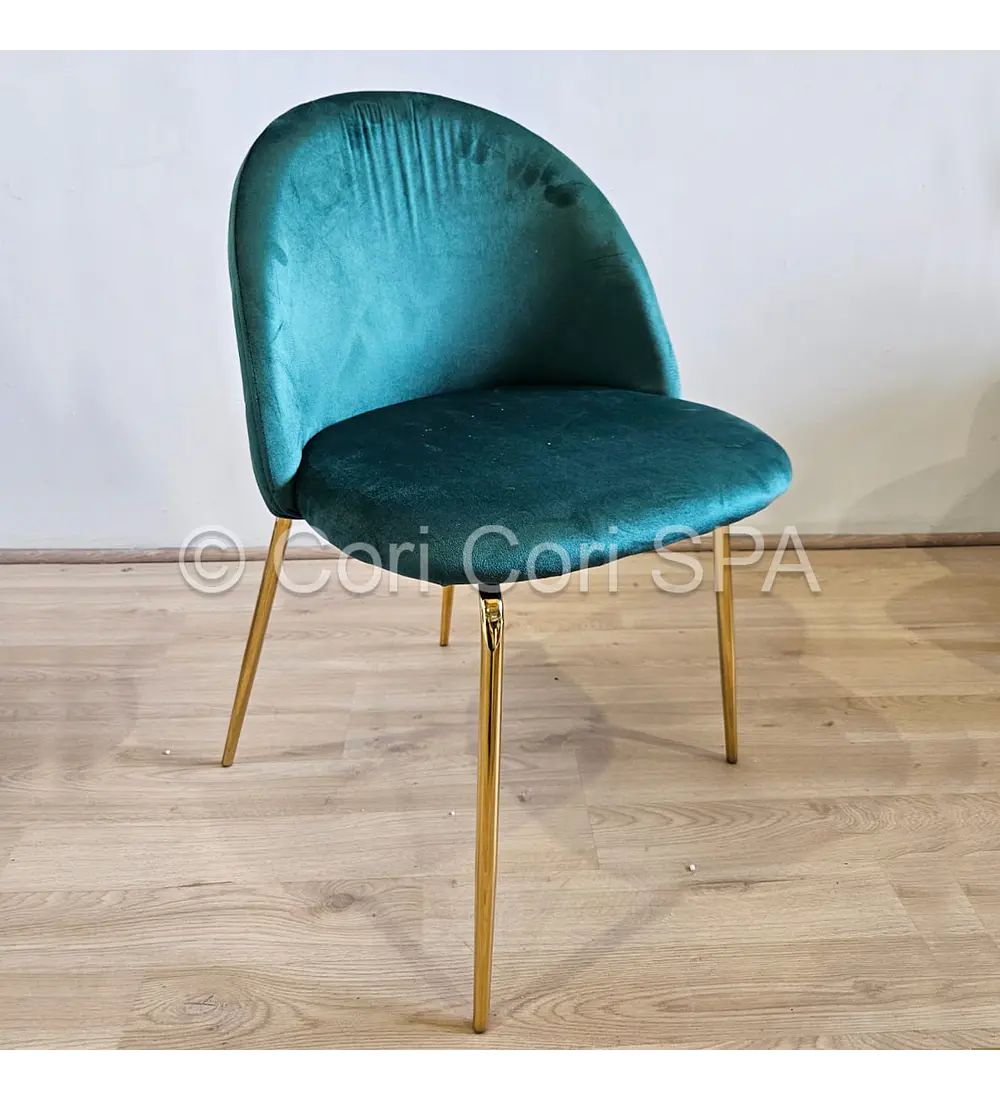 Comedor Warwick 120cm + 4 Sillas Bread Gold 