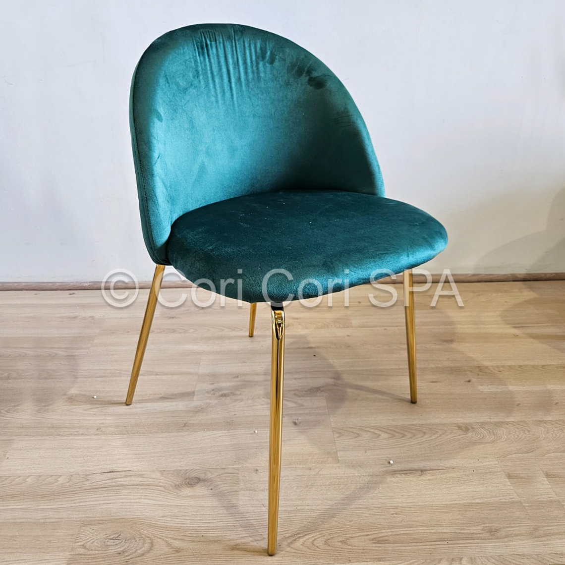 Pack 2 Silla Bread Velvet Gold 5