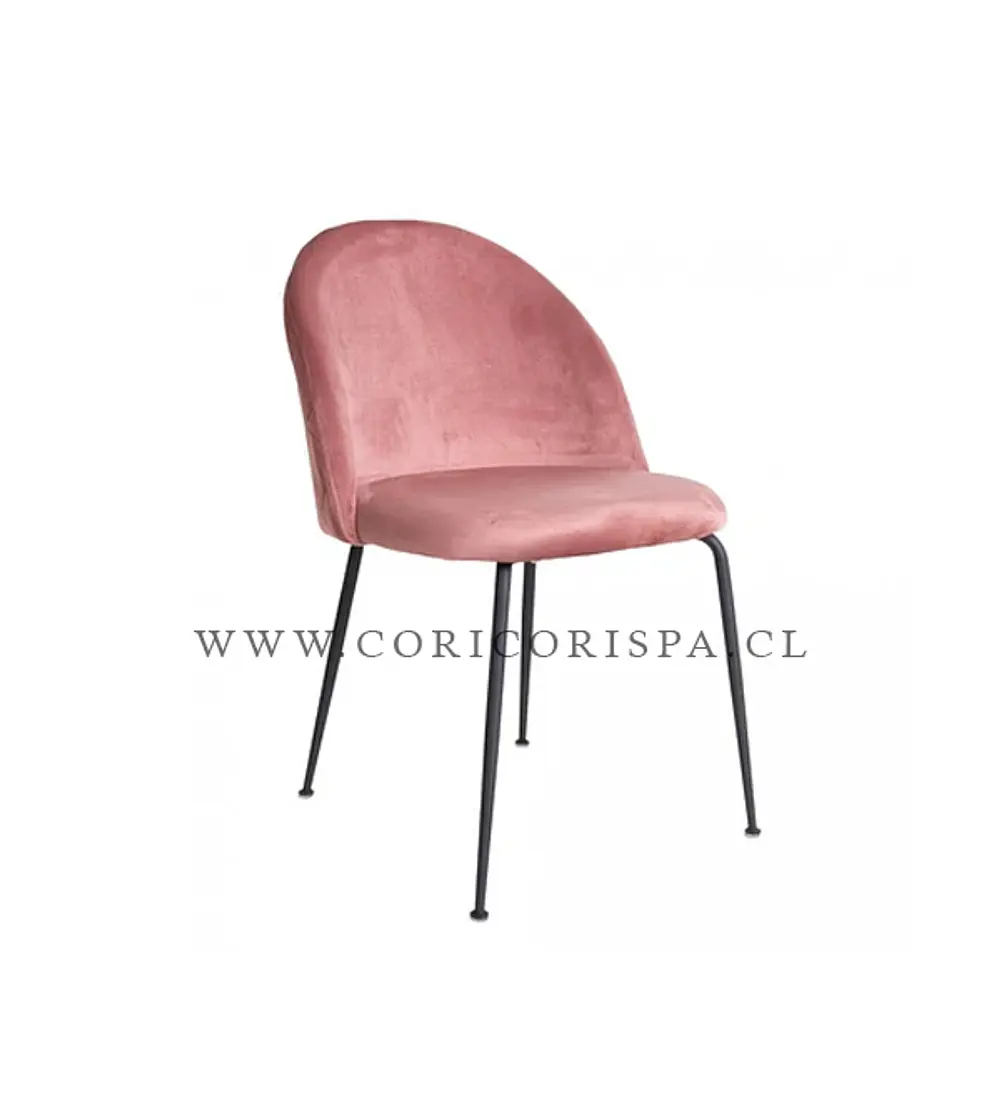 Comedor Warwick 100cms + Sillas Black Velvet Fine