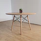 Comedor Mesa Wood 100cm + 4 Sillas Bread Lino Wood - Miniatura 8