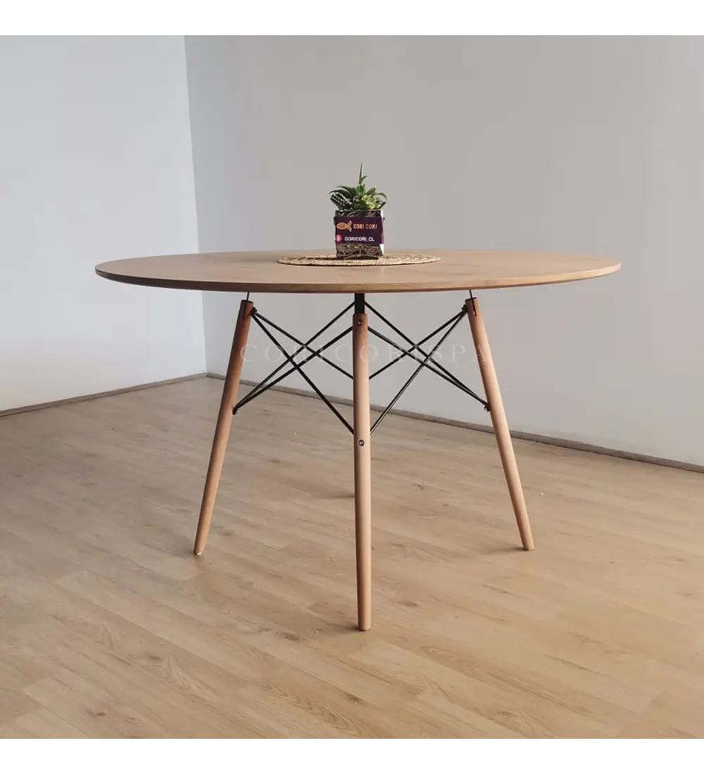 Comedor Mesa Wood 100cms + 4 Sillas Master 