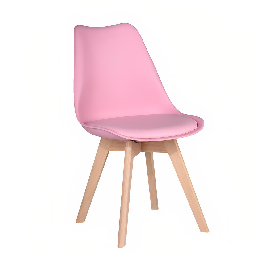 Comedor Mesa Wood 100cm + 4 Sillas Tulip   10