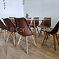 Comedor Rubi Gold 160x80cms  + 8 Sillas Tulip - Miniatura 14