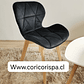 Comedor Warwick 120Cms + 6 Sillas Mariposa Velvet - Miniatura 11