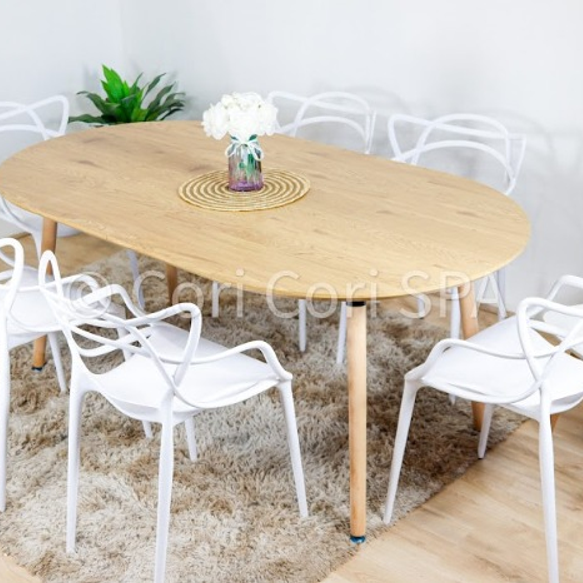 Mesa Expandible de 100cm a 180cm.  8