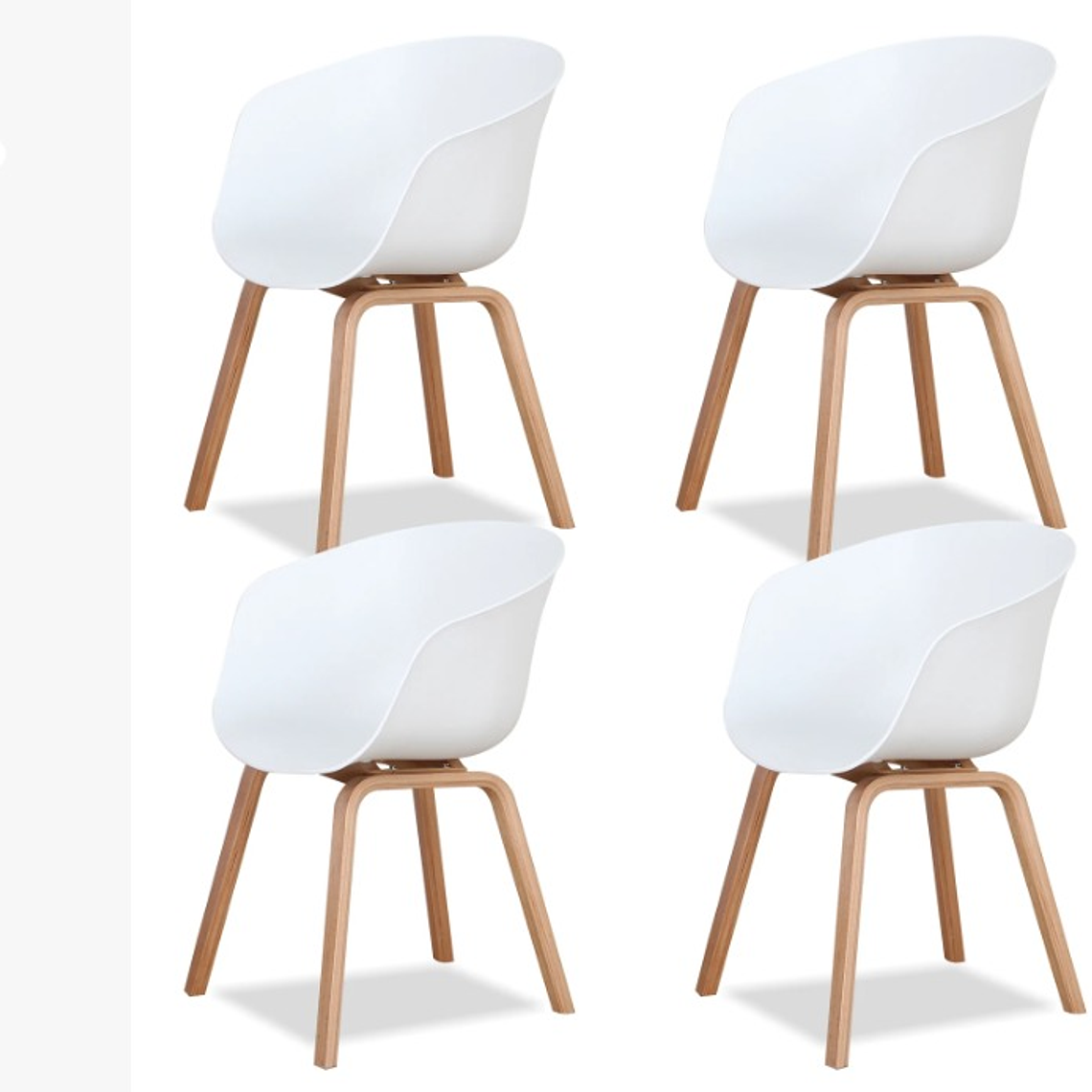 Comedor Mesa Rectangular 120x80cms + 4 Sillas Cup 7