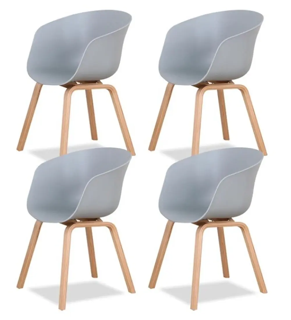 Comedor Mesa Rectangular 120x80cms + 4 Sillas Cup