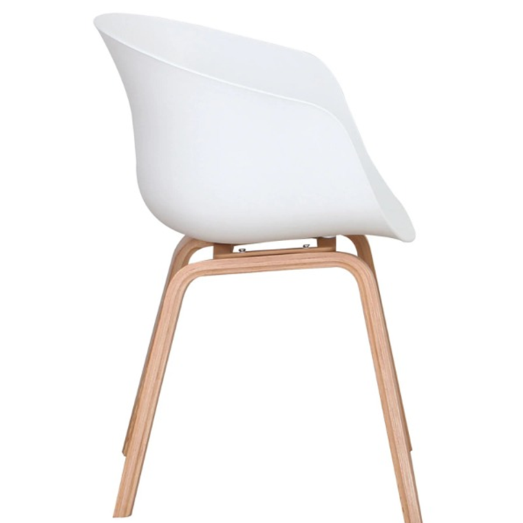 Comedor Mesa Rectangular 120x80cms + 4 Sillas Cup 12