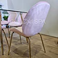 Comedor Rubi Gold 160x80cms + 4 Sillas Beetle - Miniatura 16