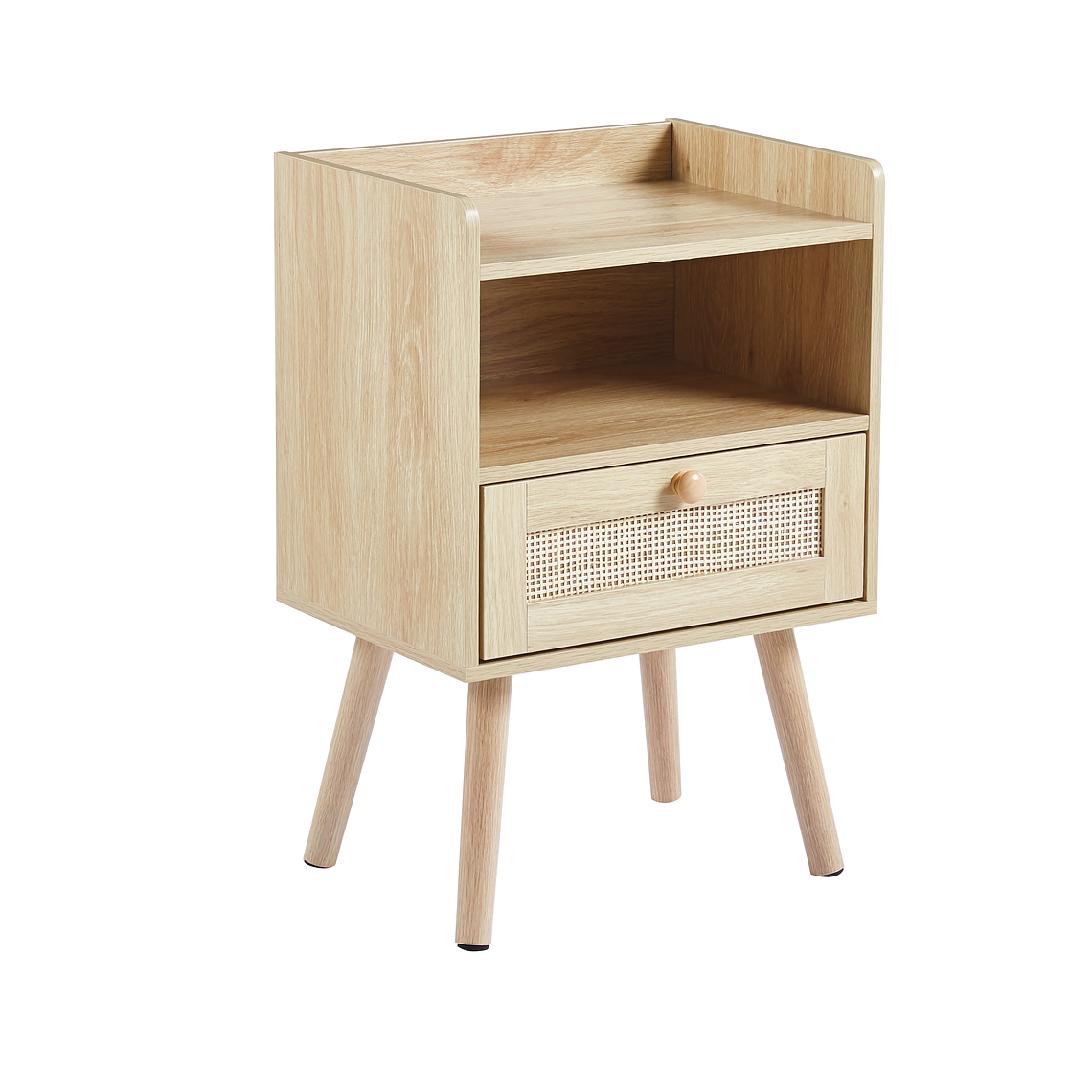 Velador Mesh Rattan con Cajon y Espacio 4