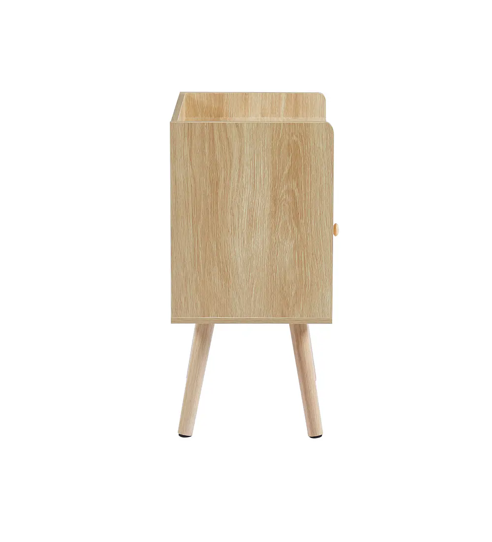 Velador Mesh Rattan con Cajon y Espacio