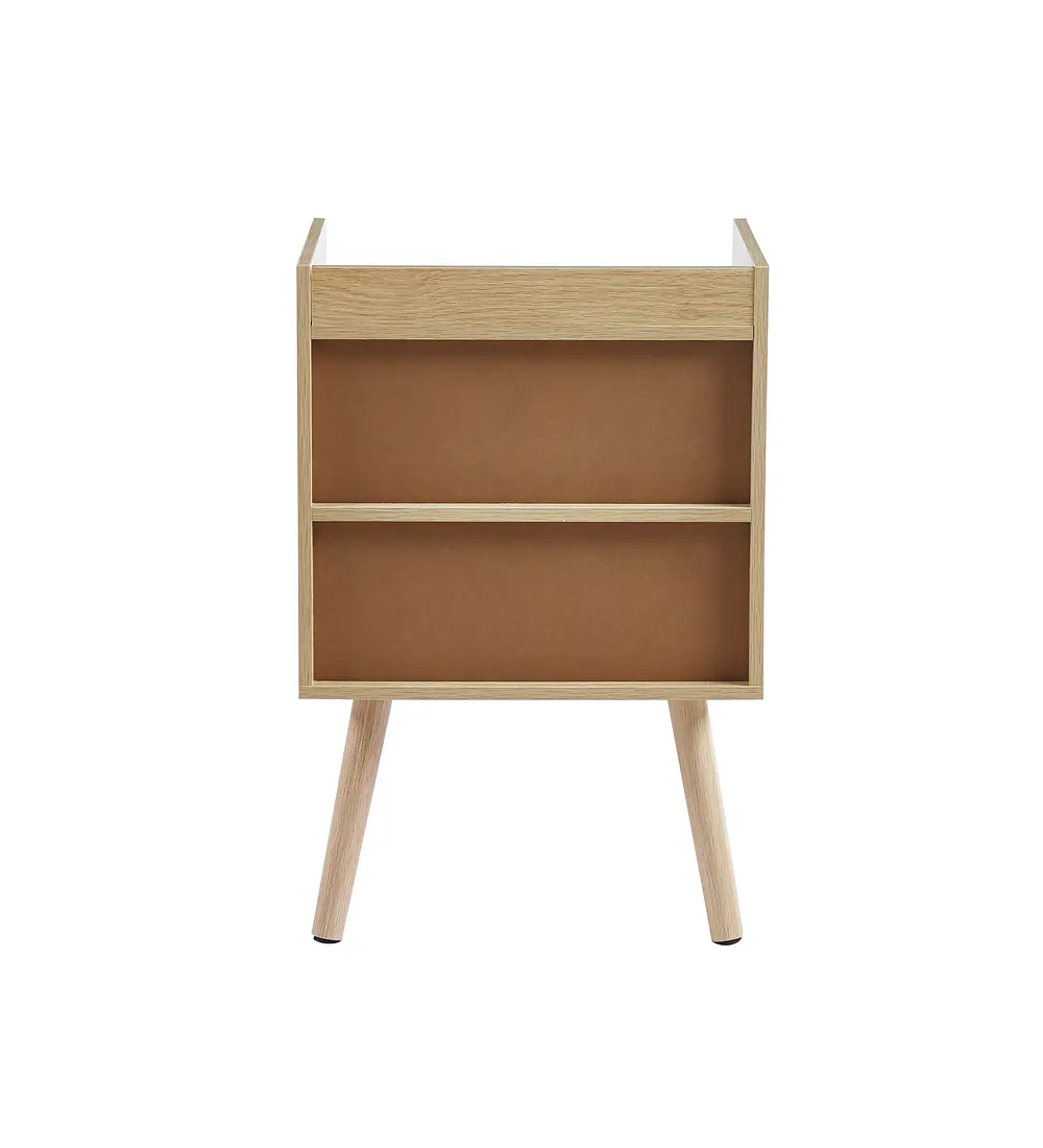Velador Mesh Rattan con Cajon y Espacio