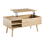 Mesa de Centro Elevable para Living - Madera - Miniatura 3